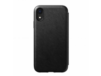 Nomad Nomad Tri-Folio Leather Rugged Black iPhone Xr