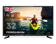 Ferguson 32" LED Digital TV with Freeview T2 HD, Black
