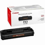 Canon FX-3 Toner Cartridge Black For Fax L200/L300 1557A003 Genuine A2T#