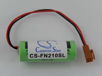 vhbw Batterie compatible avec Ge Fanuc CNC 16/18-B, CNC 21-B système de contrôle (2000mAh, 3V, Li-ion)