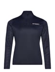 Terrex Multi Half-Zip Long-Sleeve Top Sport Sweat-shirts & Hoodies Fleeces & Midlayers Navy Adidas Terrex