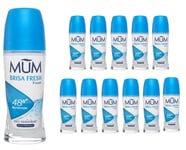 MUM Brisa Fresh Blue Roll On 48Hrs Anti Perspirant Deodorant 50ml / Pack Of 12