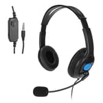 Stereo Game Headphones Noise Cancelling Adjustable Mic Mute Game Headphones SDS