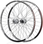 L.BAN Cycling WHEEL SET Bearings Hub26 27.5" 29" Mag Alloy Wheelset MTB Bike Wheel Set Disc Rim Brake 8,9,10,11, Speed Sealed Bearings Hub Quick Release 32 Hole