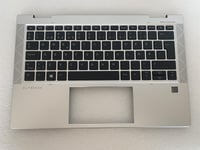 HP EliteBook x360 830 G7 M03903-B71 Swedish Finnish Keyboard Palmrest NEW