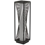 Rotting Solar Golvlampa med ljussensor 25 LEDs Solar Lampor i Boho Style IP44 Vattentät Solar Light Solar Lamp Utomhuslampa Batt