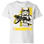 Star Wars Rebels Trooper Kids' T-Shirt - White - 7-8 Years
