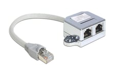 Delock RJ45 Port Doubler - Ethernet 100Base-TX splitter - 15 cm