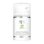 APIS Acne-Stop ljus normaliserande anti-akne kräm med grönt te 50ml (P1)