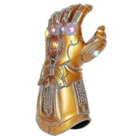 Thanos handskar för barn Infinity Gauntlet med LED-ljus Avengers 4 Cosplay Leksak [HK]