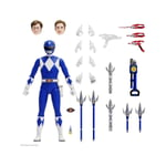 Mighty Morphin Power Rangers - Figurine Ultimates Blue Ranger 18 Cm