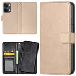 OnePlus Nord 3 5G - Plånboksfodral/Skal Beige