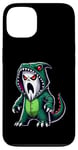 Costume de fantôme portant un dinosaure pour Halloween Cosplay T-Rex Coque pour iPhone 13