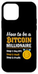 iPhone 12 mini How To Be A Bitcoin Millionaire Buy BTC HODL Profit Case