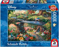 Schmidt , Thomas Kinkade: Disney Alice in Wonderland Puzzle - 1000pc , Puzzle , Ages 12+ , 1 Players