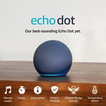 Amazon Echo Dot 5th Gen Smart Speaker - Deep Sea Blue - UK Model - Free Shipping