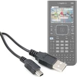 Câble USB sync pour Texas Instruments TI-Nspire CX, CX CAS ,TouchPad, CAS TouchPad, TI-84 Plus C Calculatrices s - DURAGADGET
