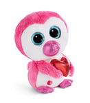 NICI Cuddly Toy Glubschis Penguin Bluma 15 cm Pink Swinging – Sustainable Soft Plush Toy Cute Plush Toy for Cuddling and Playing, for Children and Adults, Great Gift Idea