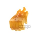 LEGO Minifigure Hand Gorilla Fist with Marbled Flames