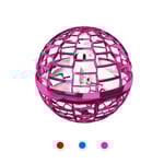 Flying Ball Boomerang Magical Drone Fly Spinner Leksaker Pink