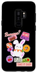 Coque pour Galaxy S9+ Adorable lapin Take It Easy Cool