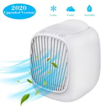 YEQUANHUA Mini Air Conditioner, 3 In 1 Portable Mini Air Conditioner, 3 Speed Adjustable Humidifier Fan And Purifier For Home And Office