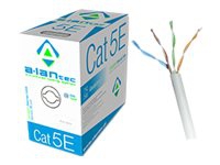 ALANTEC - Samlet kabel - 305 m - UTP - CAT 5e - halogenfri, solid - lysegrå