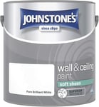Johnstone's - Wall & Ceiling Paint - Brilliant White - Soft Sheen Finish - Paint
