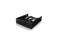 ICY BOX IB-5251 - Adapter för lagringsfack - 5,25 till 1 x 3,5 tum och 2 x 2,5 tum - svart