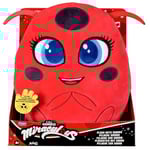 Bandai - Miraculous - Peluche Tikki à Fonctions - Licence Officielle - Jouet Sonore Kwami Ladybug - Peluche Kwami Coccinelle Tikki Miraculous - Jouet Enfant 4 Ans et + - P50711