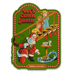 Steven Rhodes - Let's Catch Santa Sticker, Accessories