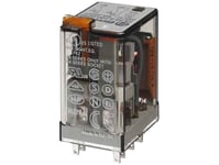 Finder 55.32.8.230.0040 Plug-In Relä 230 V/Ac 10 A 2 Co 10 St. 5, 250 V, 10 A, Ce, Ance, Csa, Vde, 20,7 X 27,7 X 37,2 Mm
