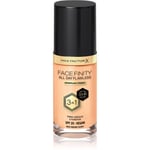 Max Factor Facefinity All Day Flawless long-lasting foundation SPF 20 shade 44 Warm Ivory 30 ml