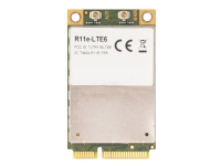 MikroTik R11e-LTE6 - Trådløs mobilmodem - 4G LTE - PCIe Mini Card - 300 Mbps