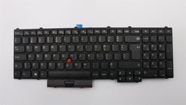Lenovo ThinkPad P50 P70 Keyboard French Canadian Black 00PA249