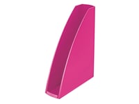 Leitz Wow, Polystyren (Ps), Rosa, Broschyr, Kataloger, Tidskrift, Rektangel, 258 Mm, 75 Mm