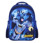 Barnryggsäck Marvel Dc Disney Captain America Batman Bilar Lightning Mcqueen Student Skolväska Ryggsäck (FMY) Batman