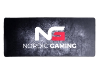 Nordic Gaming Mousepad 70 x 30, Svart, Mönstrad, Tyg, Spelmusmatta