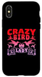 iPhone X/XS Crazy Bird Lady Novelty Case