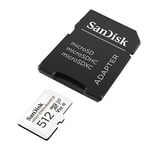 SanDisk 512GB High Endurance MicroSD Card 4K for Security / Dash Cam +Tracking#