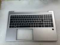 For HP EliteBook 850 G8 M35818-FP1 AZERTY Arabic Palmrest Keyboard Top Cover