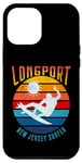 iPhone 12 Pro Max New Jersey Surfer Longport NJ Surfing Beaches Beach Vacation Case
