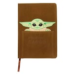 Cerdá LIFE'S LITTLE MOMENTS - The Mandalorian | A5 Baby Yoda The Child The Mandalorian Notebook - Official Star Wars Licensed