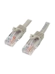 StarTech.com 7m Gray Cat5e / Cat 5 Snagless Ethernet Patch Cable 7 m - patch cable - 7 m - grey - Grå - 7 meter