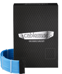 CableMod PRO ModMesh C-Series Kit AXi/HXi/RM - Ljusblå