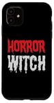 Coque pour iPhone 11 Fan de film d'horreur - Sorcière d'horreur