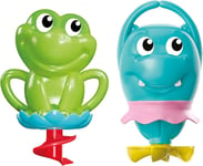 Clementoni 17444 Happy Water Friends, Game, Shower Baby 2 Animals New Born Float