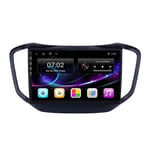 Double Din Bluetooth Car Stereo Audio Radio Built-In Speaker, with GPS Navigation Wifi 9'' Touchscreen Support Mirror Link/SWC/FM/Plug And Play, for Chery Tiggo 5 2014-2018,Quad core,WIFI 1+32