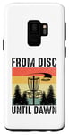Galaxy S9 From Disc Until Dawn Disc Golf Frisbee Golfing Golfer Case