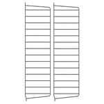 String Gavlar 20x75 cm 2-pack, Mörkgrå